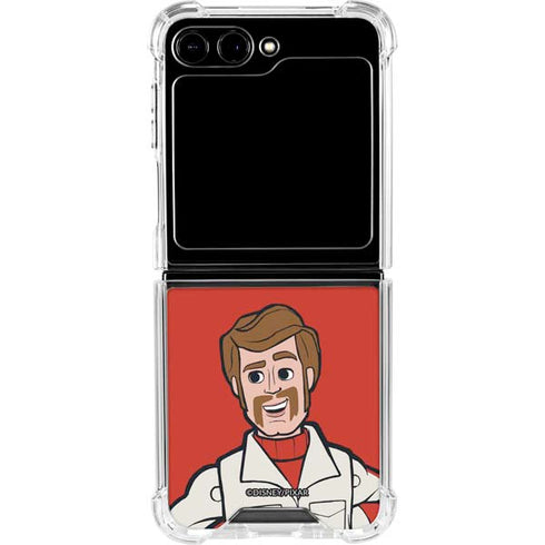 Disney Toy Story Duke Caboom Galaxy Z Flip6 Clear Case